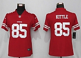 Women Nike San Francisco 49ers 85 Kittle Red Vapor Untouchable Limited Jersey,baseball caps,new era cap wholesale,wholesale hats